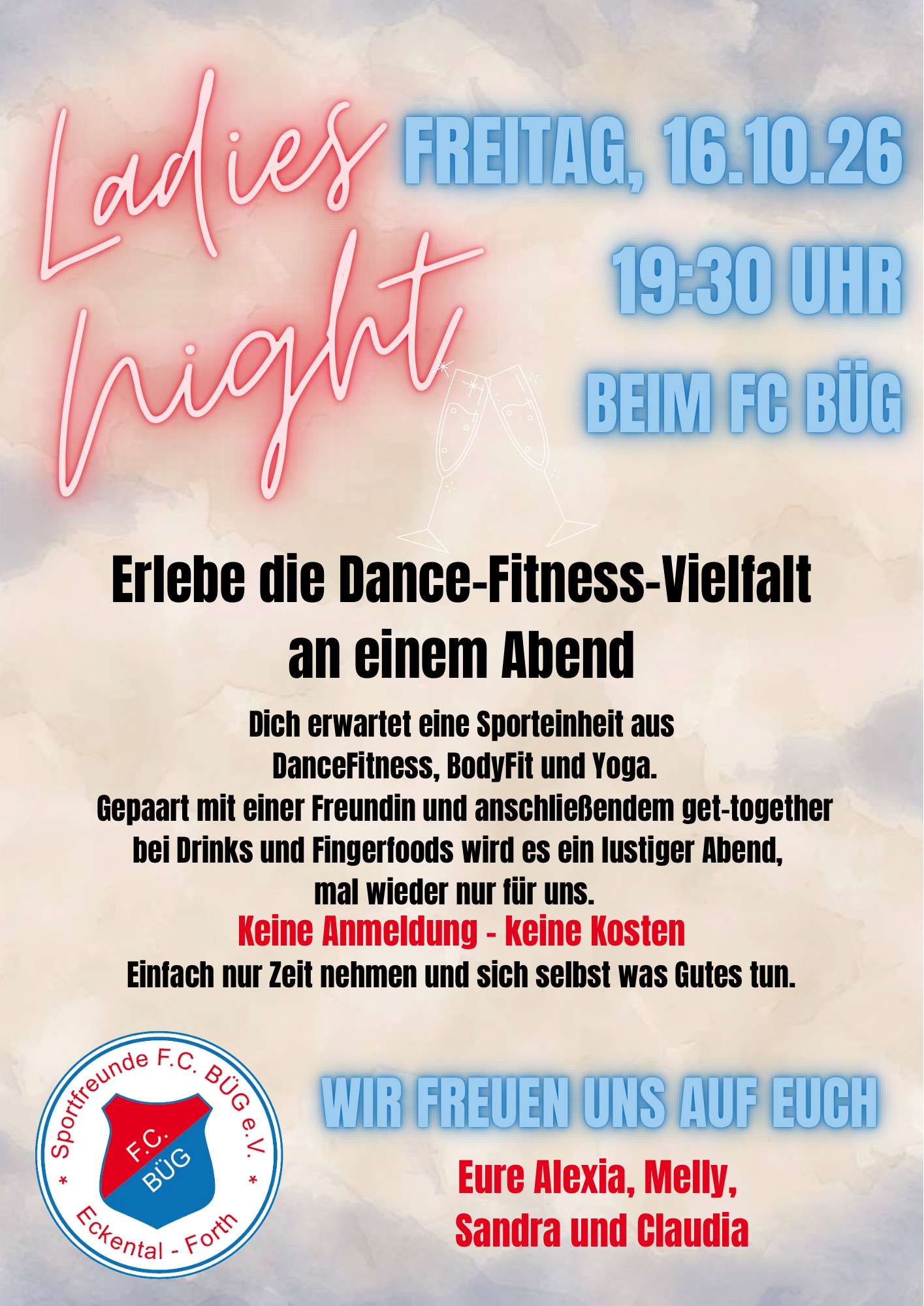 Ladies Night beim FC Büg